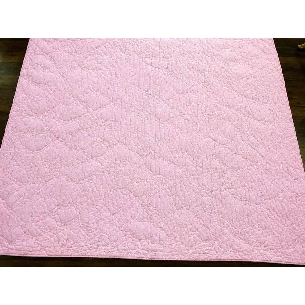 Pottery Barn Kids Quilted Comforter 86 x 86 Daisy Garden Floral Full Cottagecore